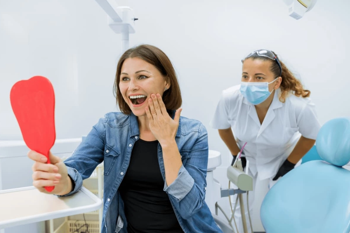 Dental implants offer a way to improve your smile and self image.