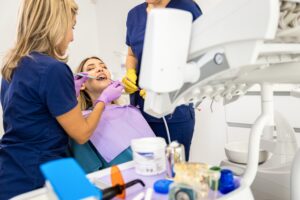 Preventive dental exam and cleaning at Smiles for Miles Dentistry in Brookfield, WI